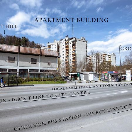 Elegant 1-Bedroom Apartment Near Hill Forest Ljubljana Luaran gambar